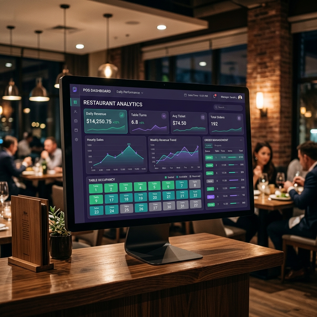 RestaurantOS Dashboard Preview