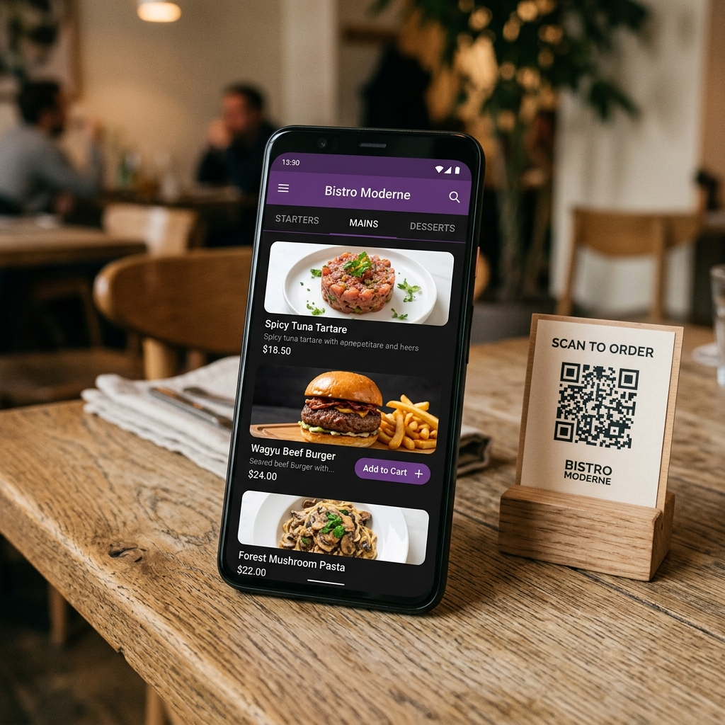 QR Code Digital Menu